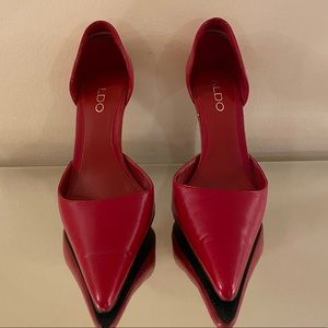 Aldo Red Shoes